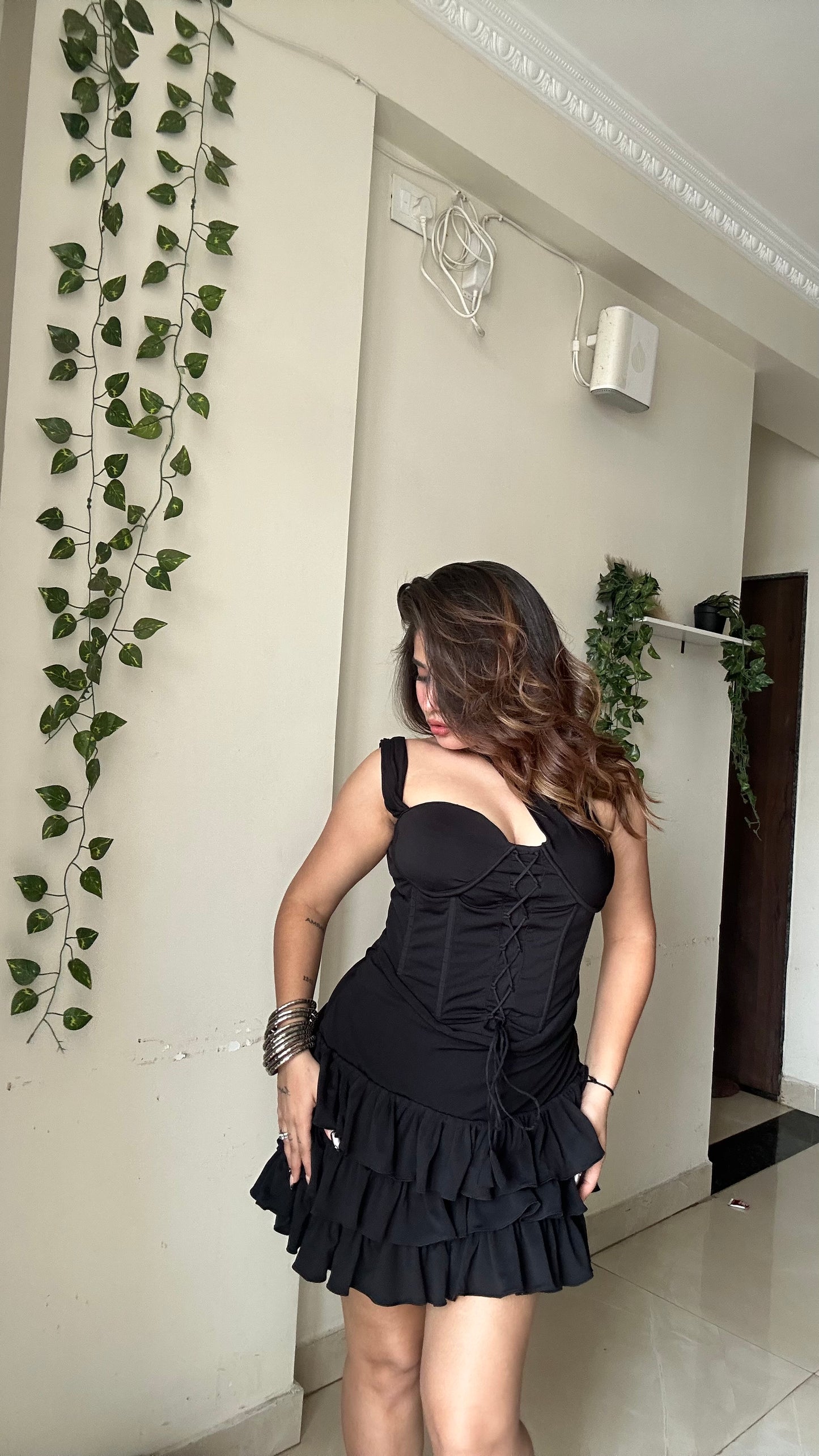 Magic Tie Corset Dress