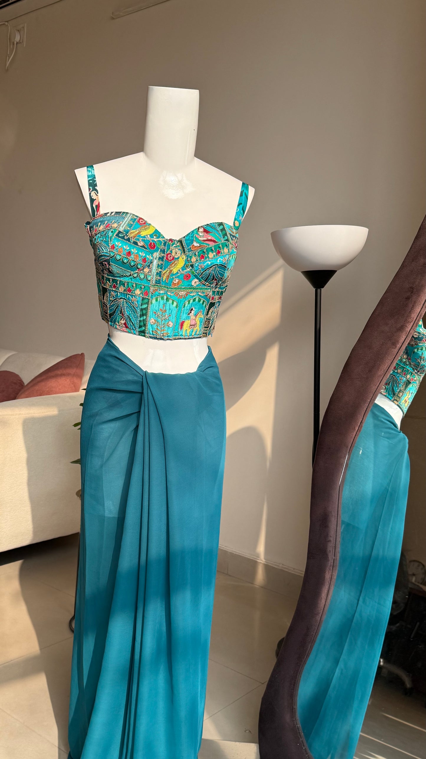 Royal Lagoon corset