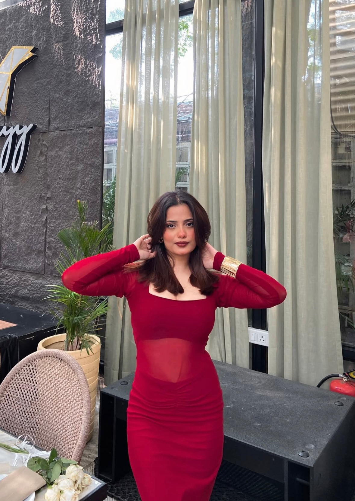 Laal ishq dress