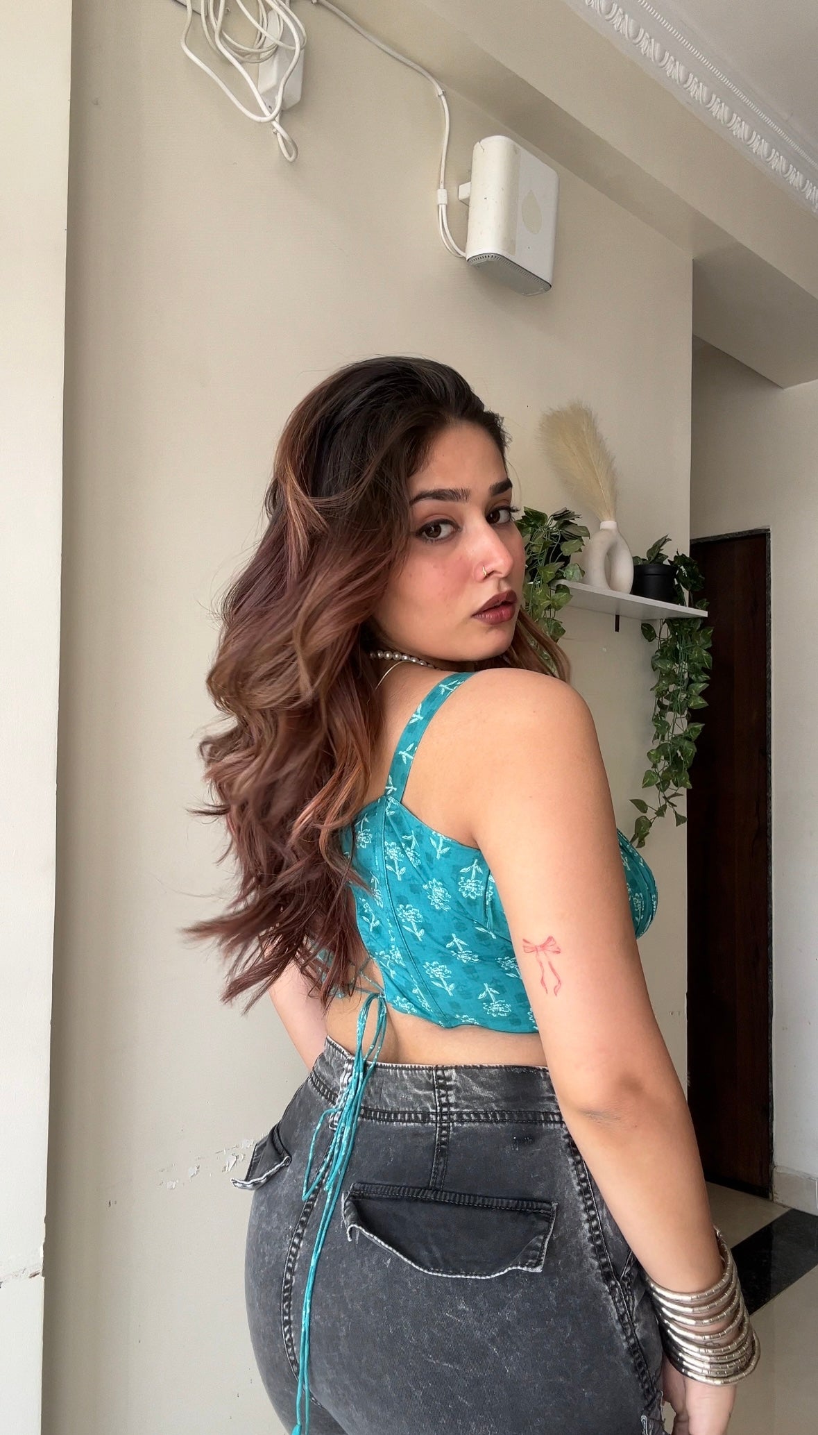 Sage Siren corset