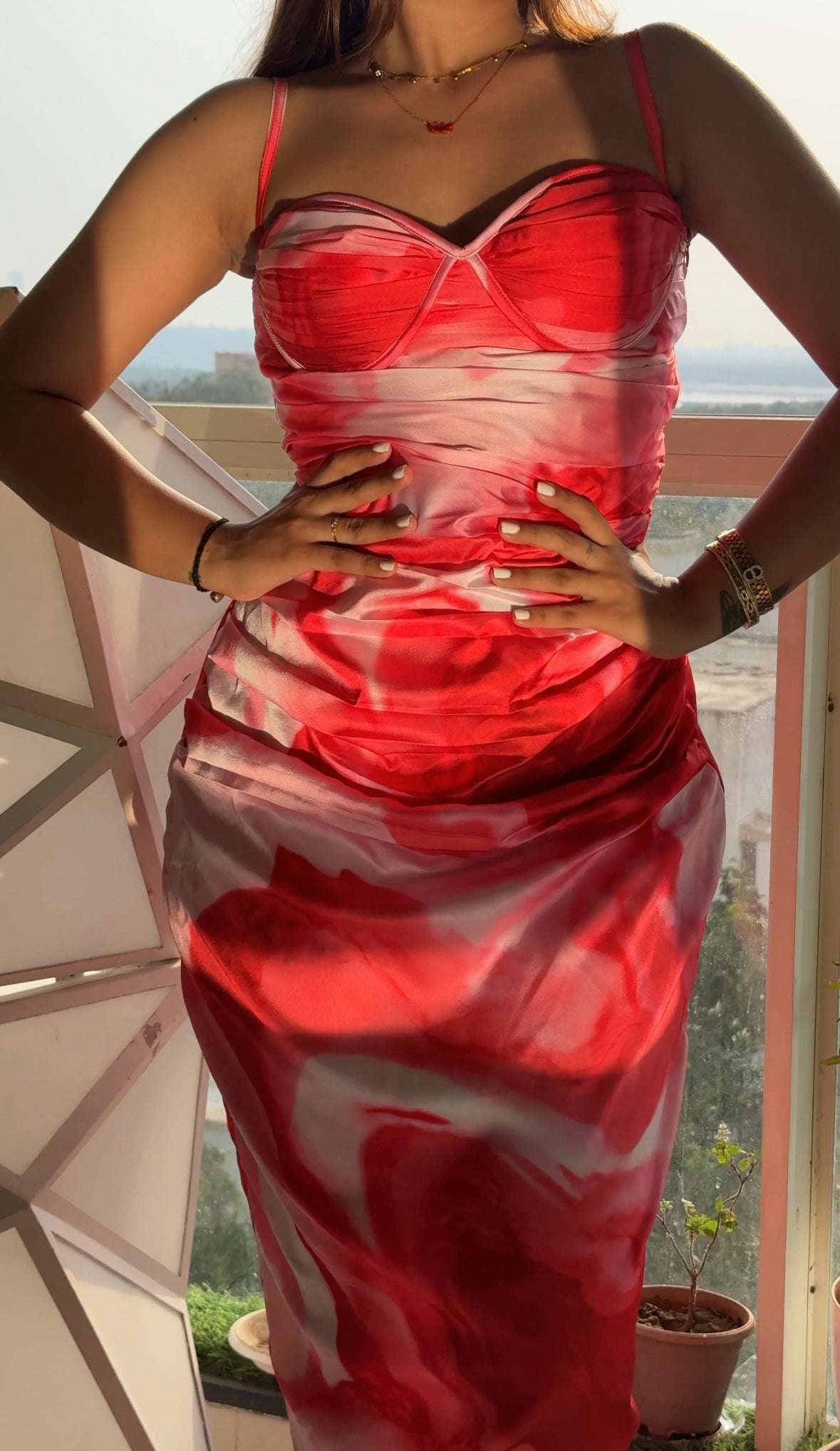 Cherry Swirl dress