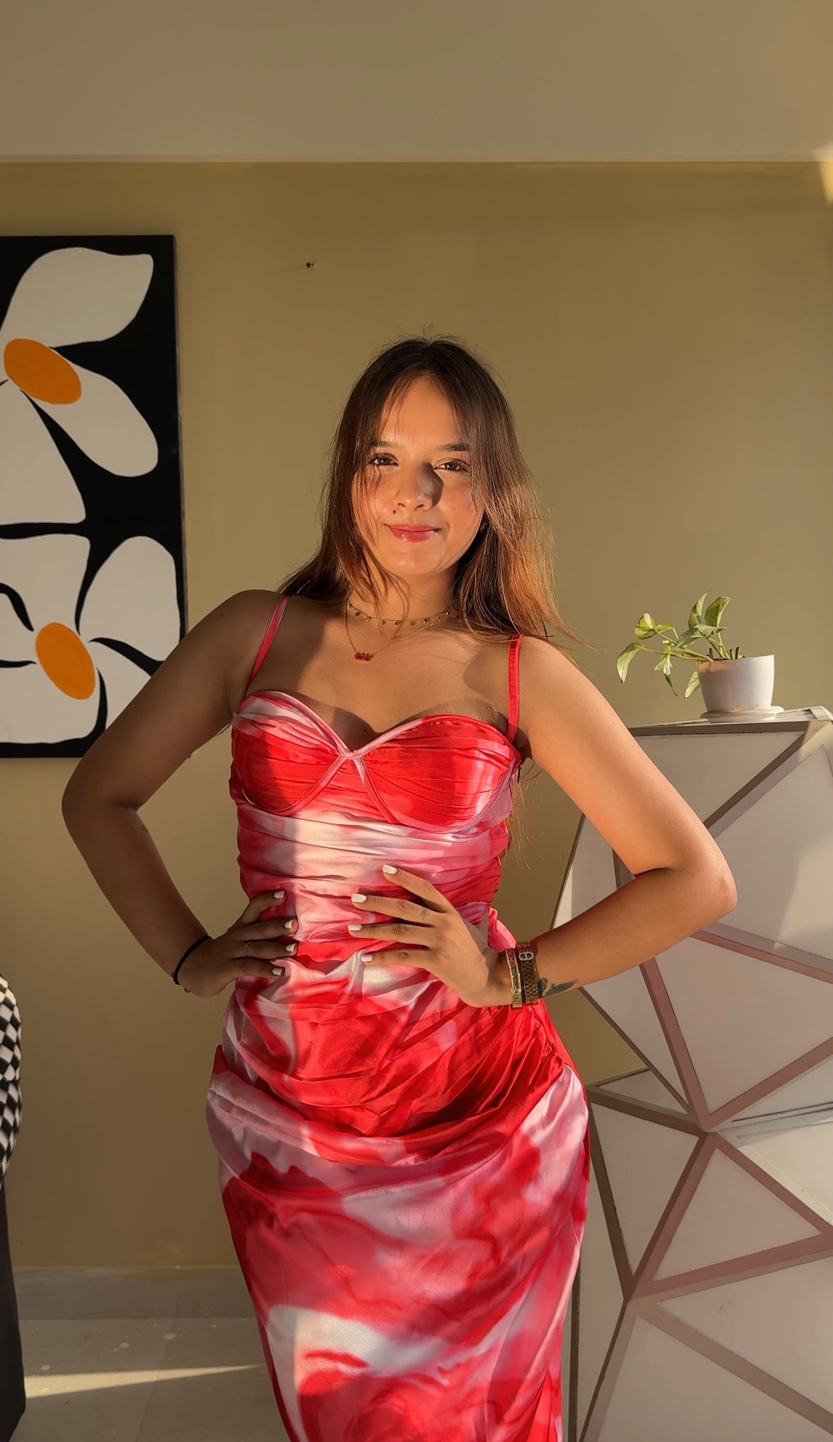 Cherry Swirl dress
