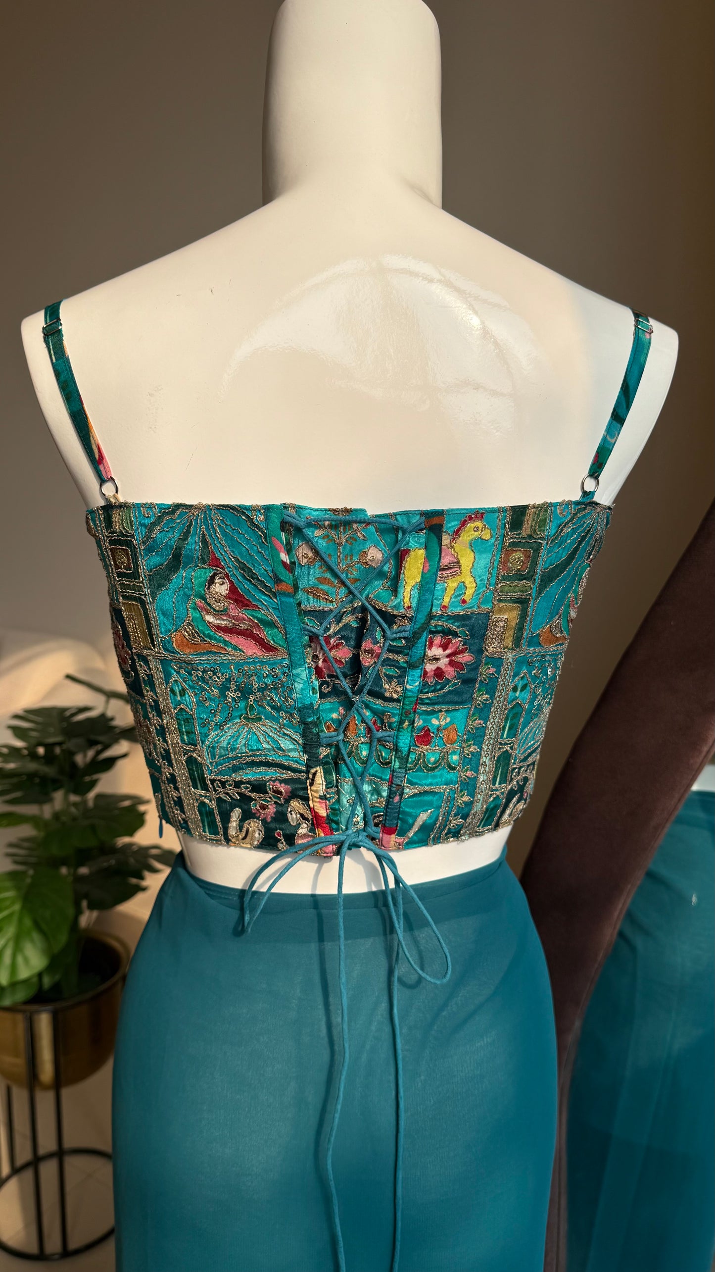Royal Lagoon corset