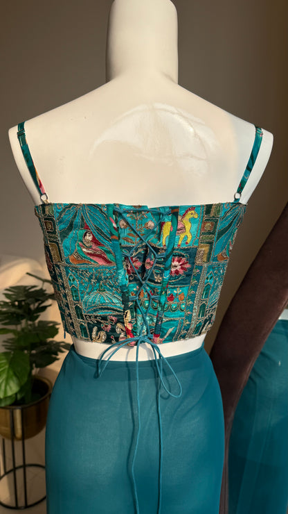 Royal Lagoon corset