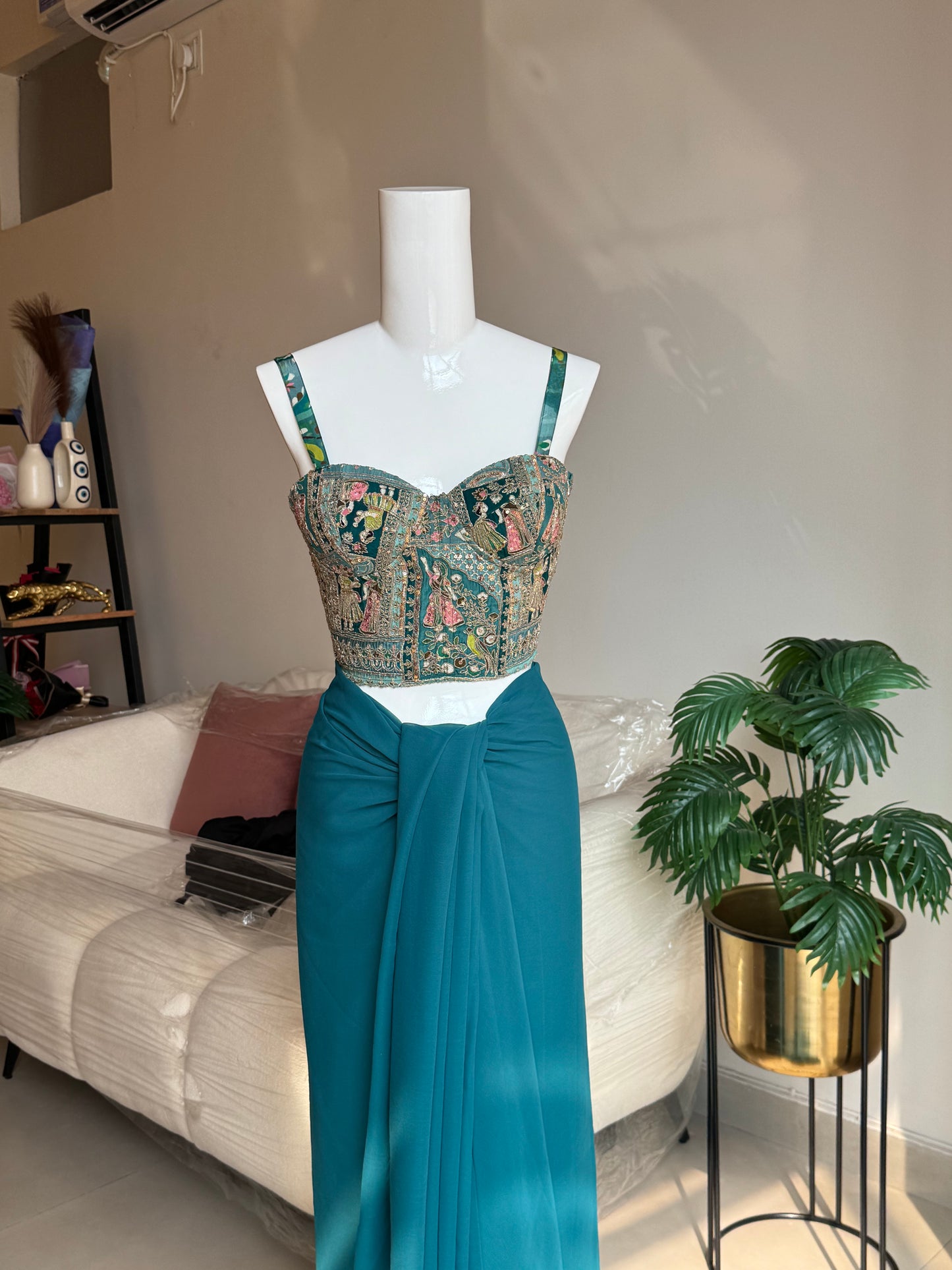 Royal Lagoon corset