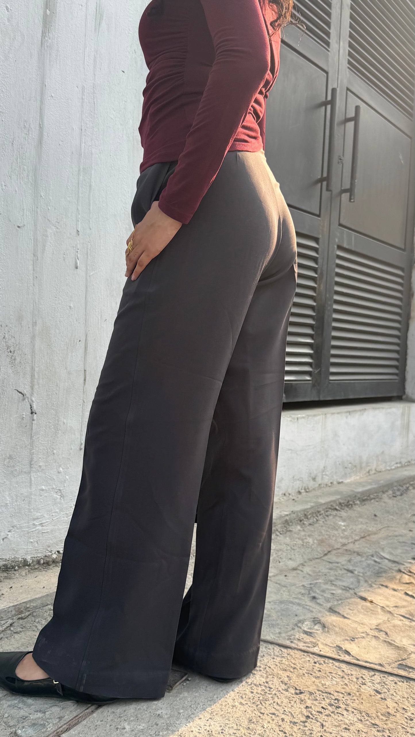 Charcoal pants