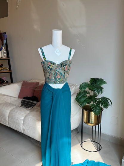 Royal Lagoon corset