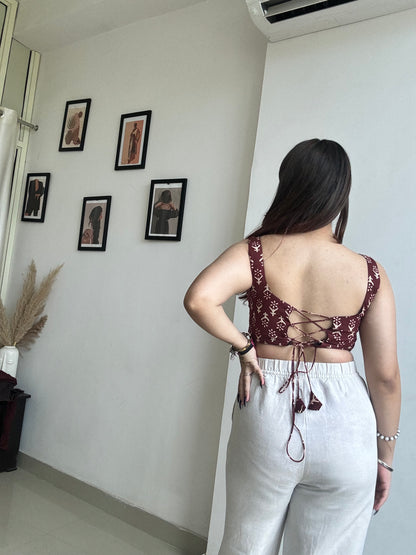 Desi core corset top