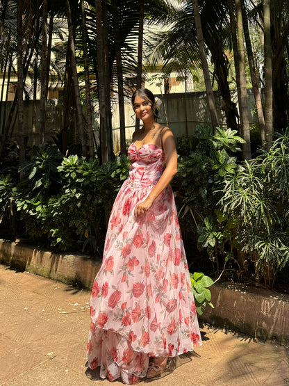 Floral gown