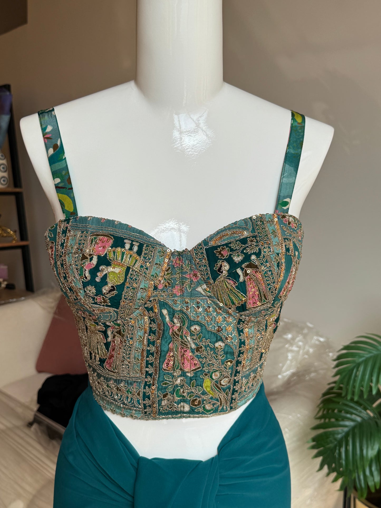 Royal Lagoon corset