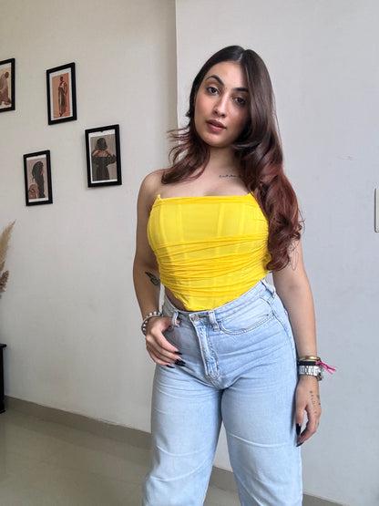 Sunny yellow top