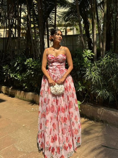 Floral gown