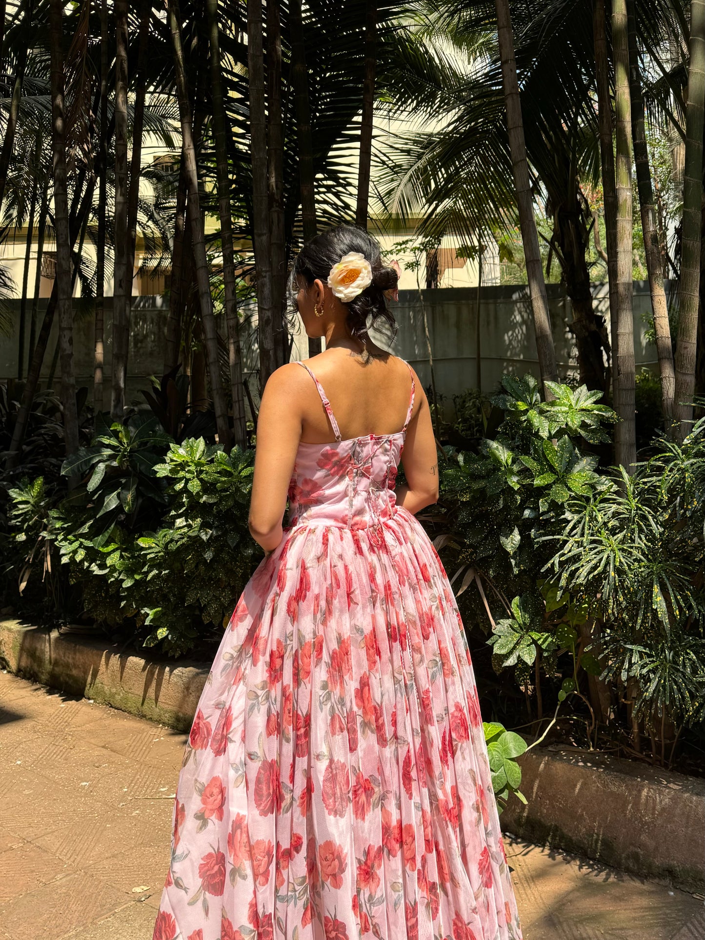 Floral gown