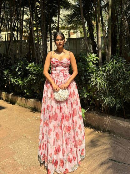 Floral gown