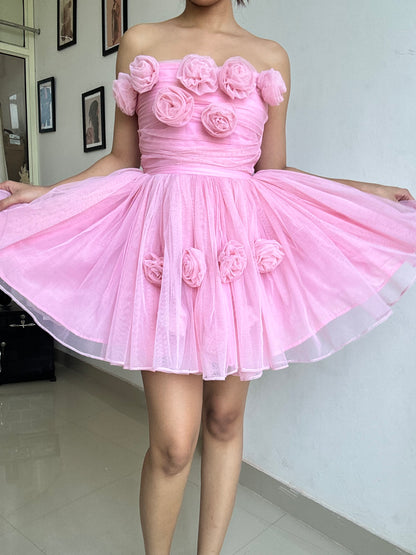 Rose Barbie dress