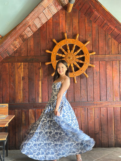 Sky Garden corset dress