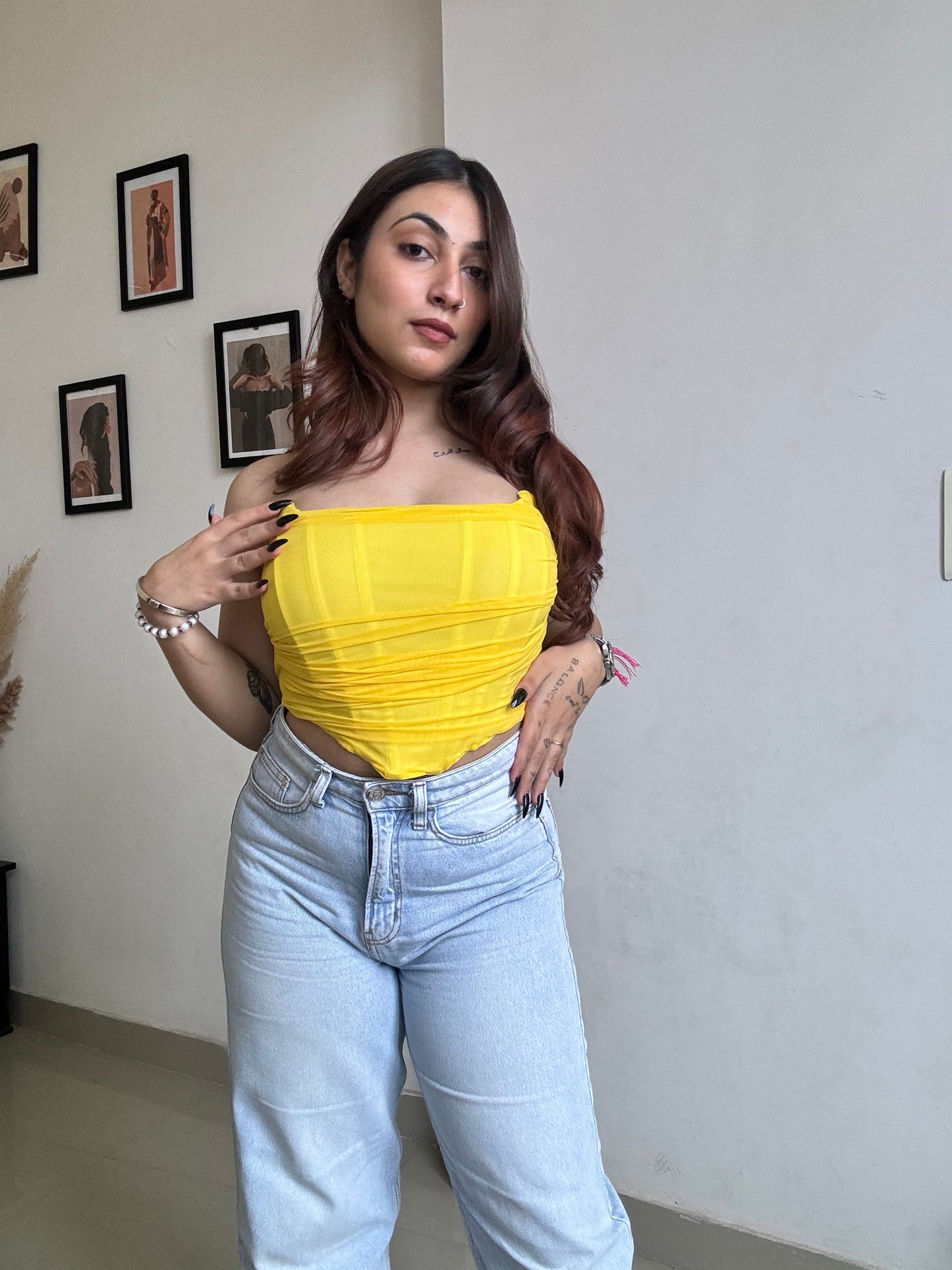 Sunny yellow top