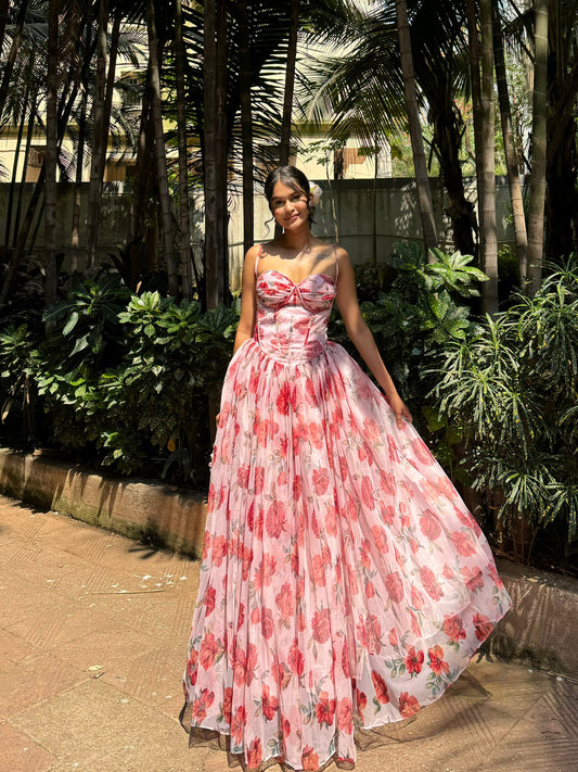 Floral gown