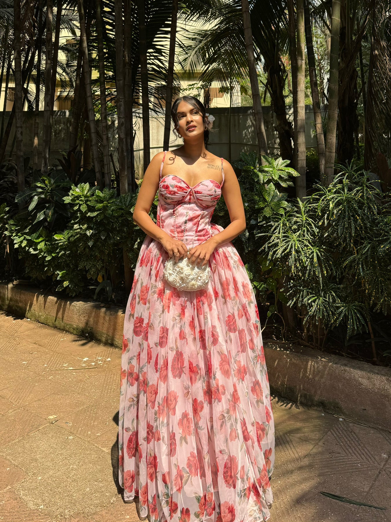 Floral gown