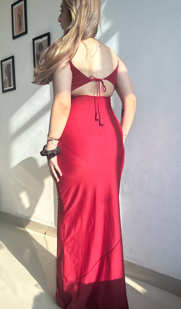 Women’s Premium Long Gown Dress – One-Piece Ethnic Wear(Sizes L, XL) main image 1
