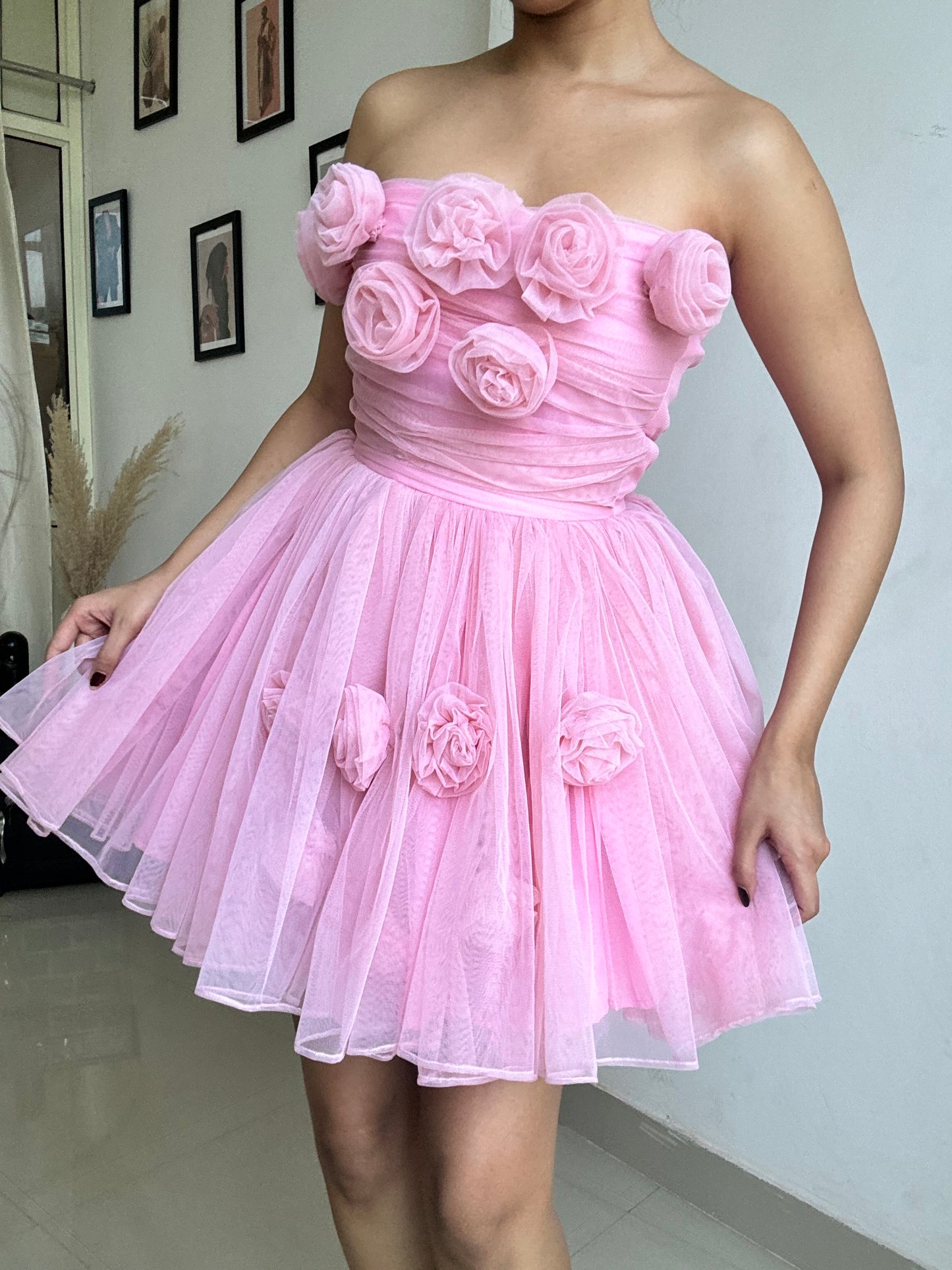 Rose Barbie dress