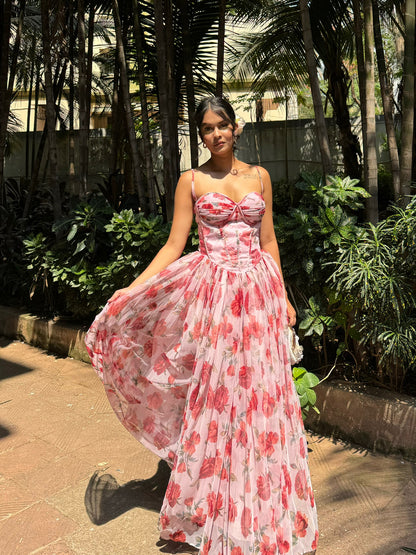 Floral gown