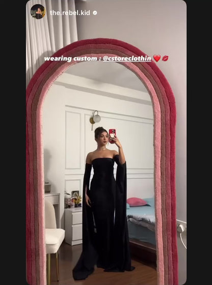 Black gown