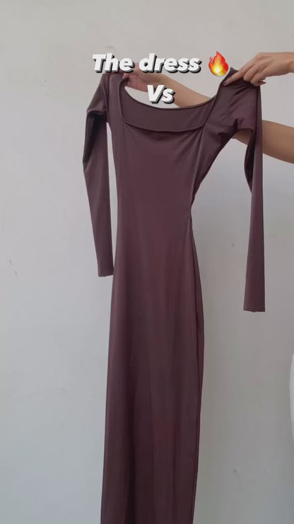 Slip maxi dress